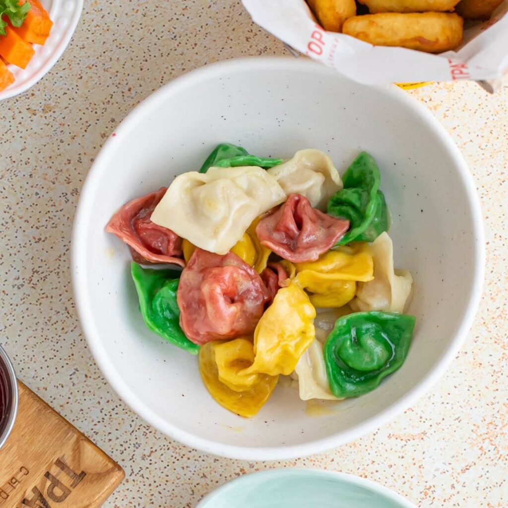 Пельмешки со сметаной